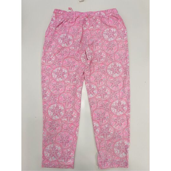 Vineyard Vines Womens Pink Sand Dollar Drawstring Knit Pants Size Small - Picture 2 of 4